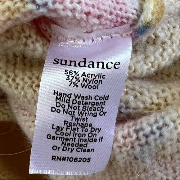 Sundance Dahlia floral yellow/pink crop cardigan - Picture 8 of 8